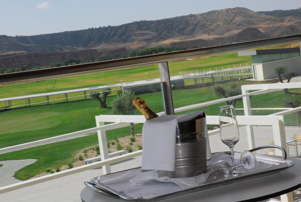 Sercotel El Encin Golf Alcala de Henares Restoran foto